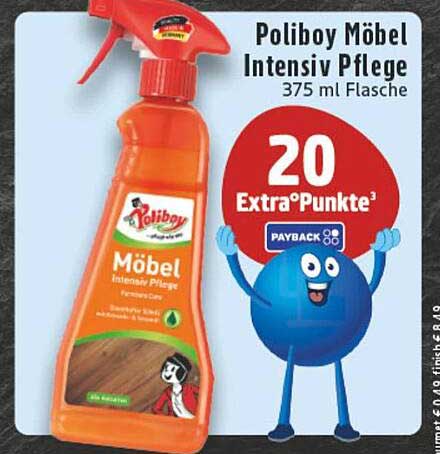 Poliboy Möbel Intensiv Pflege 375 ml Flasche