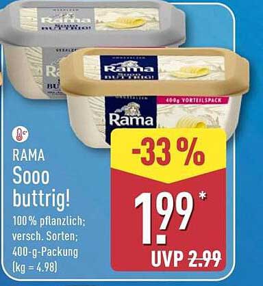 RAMA Sooo buttrig! - 400-g Packung