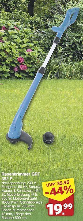 Rasentrimmer GRT 352 P - ideal für Ihren Garten