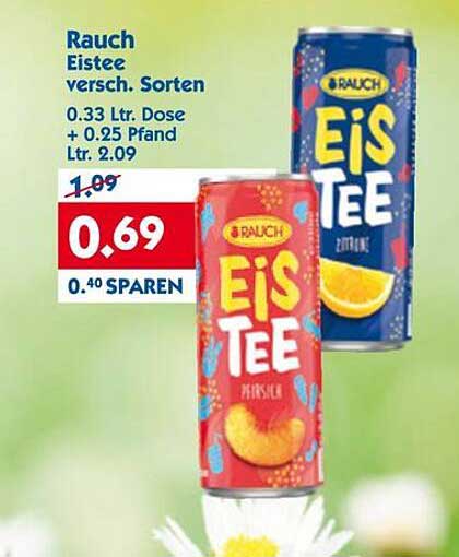 Rauch Eistee 0.33 Ltr. Dose – versch. Sorten