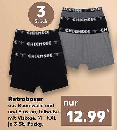 Retrob Boxer aus Baumwolle und Elastan