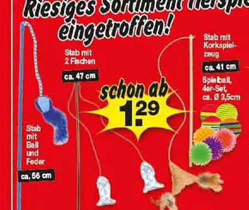 Riesiges Sortiment an Spielzeugen – ab 1,29 €!