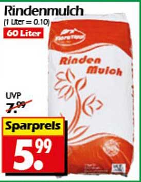 Rindenmulch 60 Liter