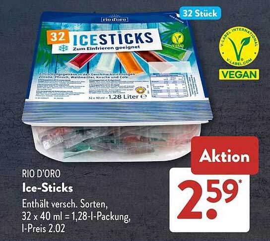 RIO D'ORO Ice-Sticks