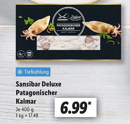 Sansibar Deluxe Patagonischer Kalmar