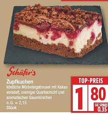 Schäfer's Zupfkuchen - köstliche Versuchung