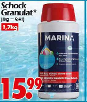 Schock Granulat 1,7 kg von MARINA