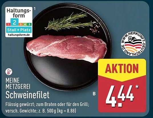 Schweinefilet - Flüssig gewürzt für Braten oder Grill