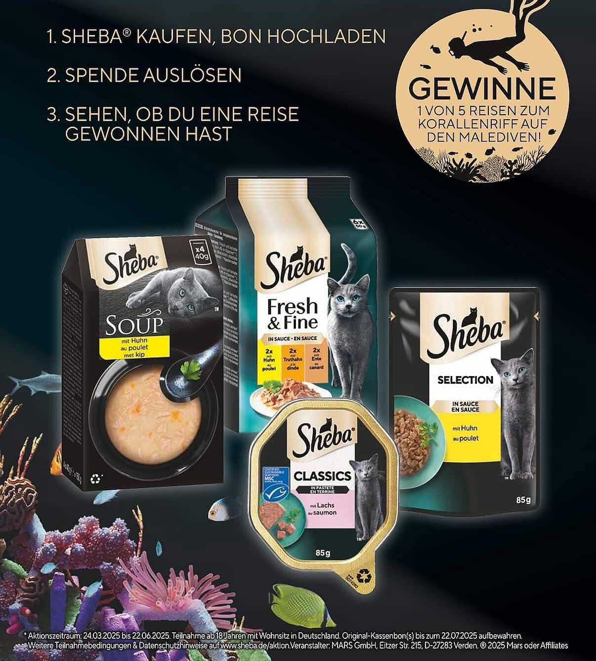 Sheba® Katzenfutter Mixpaket