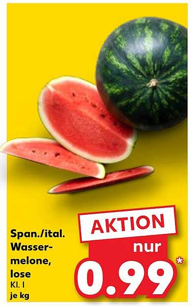Span./ital. Wassermelone, lose