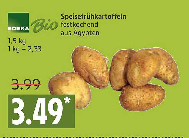 Speise frühkartoffeln festkochend aus Ägypten 1,5 kg