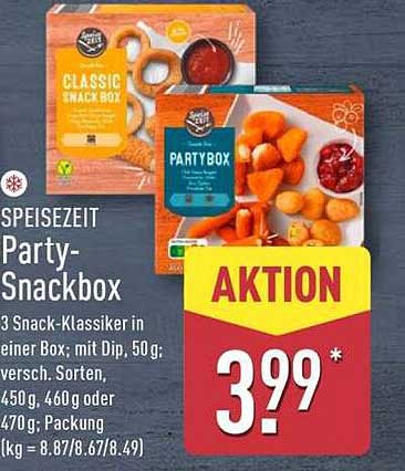 SPEISEZEIT Party-Snackbox