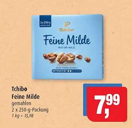 Tchibo Feine Milde gemahlen 2 x 250 g