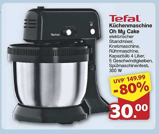 Tefal Küchenmaschine Oh My Cake