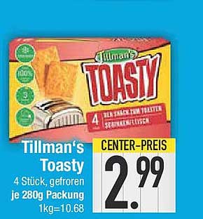 Tillman's Toasty - 4 Stück, gefroren
