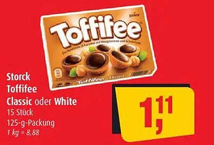 Toffifee Classic oder White 125-g-Packung