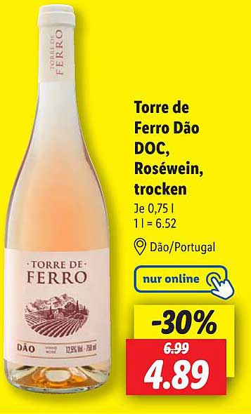 Torre de Ferro Dão DOC, Roséwein, trocken
