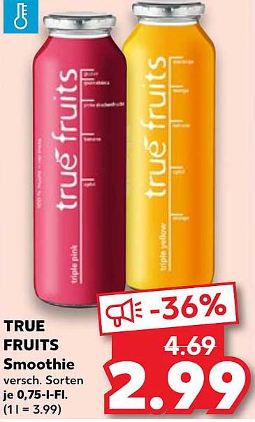 TRUE FRUITS Smoothie - Verschiedene Sorten