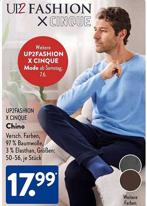 UP2FASHION X CINQUE Chino