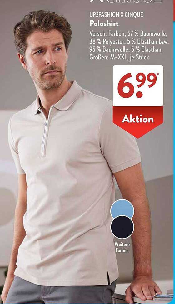 UP2FASHION X CINQUE Poloshirt