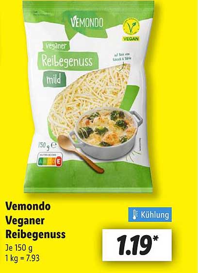 Vemondo Veganer Reibegenuss 150 g