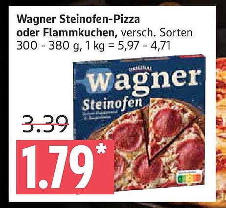 Wagner Steinofen-Pizza oder Flammkuchen, versch. Sorten 300 - 380 g