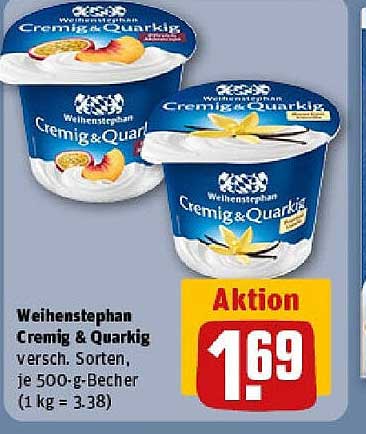 Weihenstephan Cremig & Quarkig - 500-g-Becher