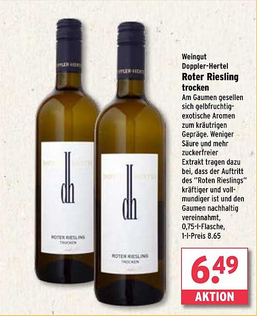Weingut Doppler-Hertel Roter Riesling trocken