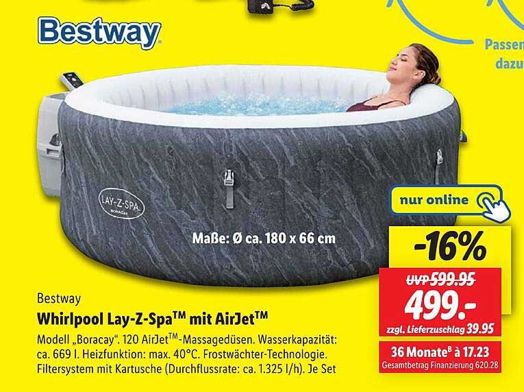 Whirlpool Lay-Z-Spa™ mit AirJet™