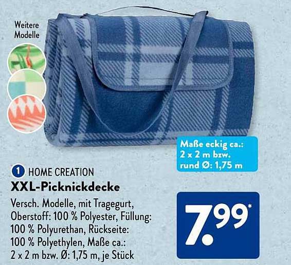 XXL-Picknickdecke von Home Creation