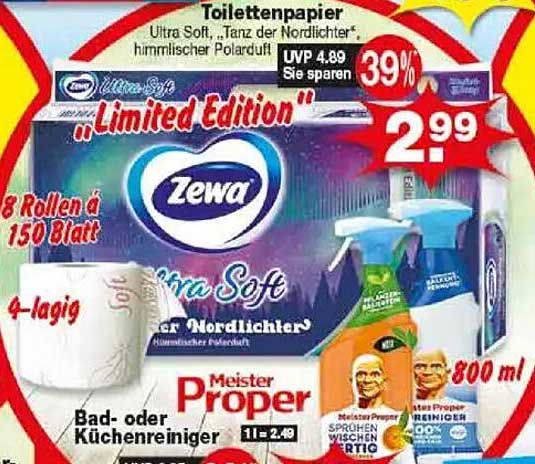 Zewa Ultra Soft - Limited Edition Toilettenpapier