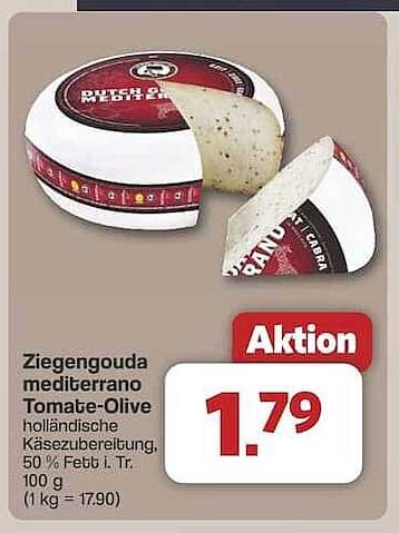 Ziegengouda Mediterrano Tomate-Olive