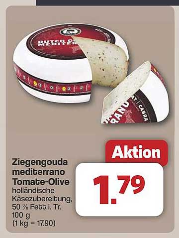 Ziegengouda Mediterrano Tomate-Olive