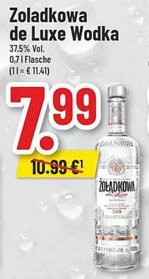 Zoladkowa de Luxe Wodka 0,7 l Flasche