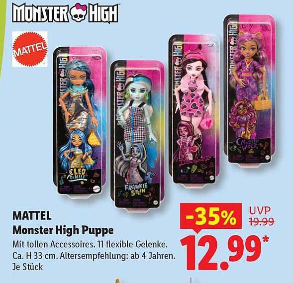 Mattel Monster High Puppe