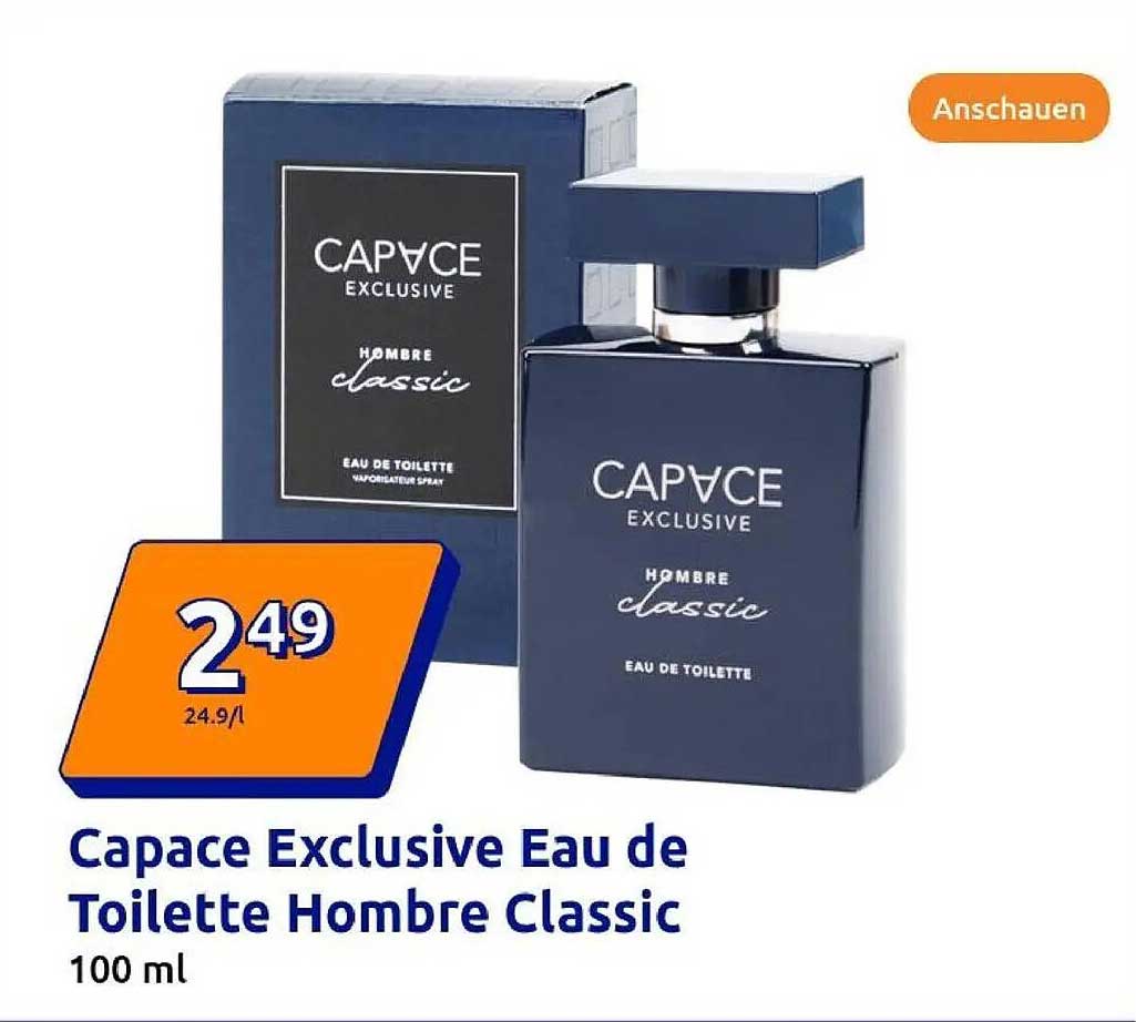 Capace Exclusive Eau de Toilette Hombre Classic 100 ml