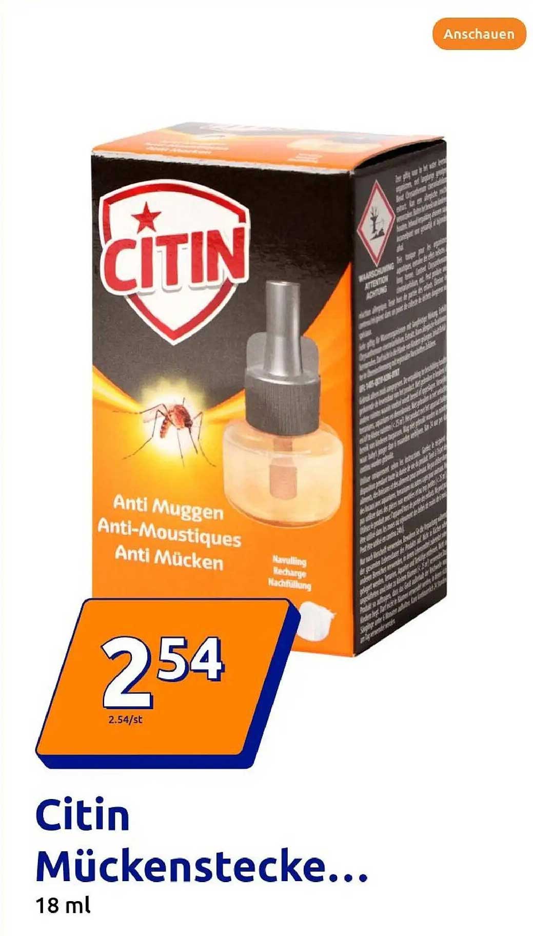 Citin Mückenstecker 18 ml