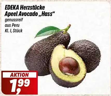 EDEKA Herzstücke Aveal Avocado „Hass“ genussreif aus Peru