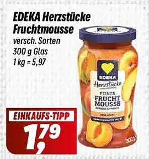 EDEKA Herzstücke Fruchtmousse