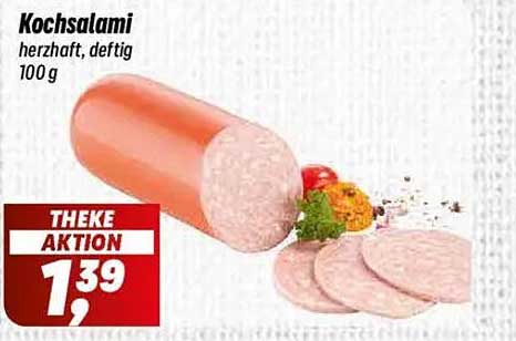 Kochsalami herzhaft, deftig 100 g