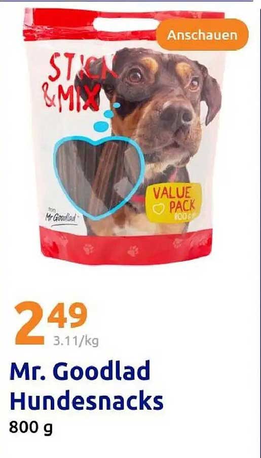 Mr. Goodlad Hundesnacks 800 g