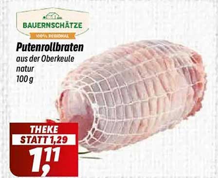 Puttenrollbraten aus der Oberkeule natur