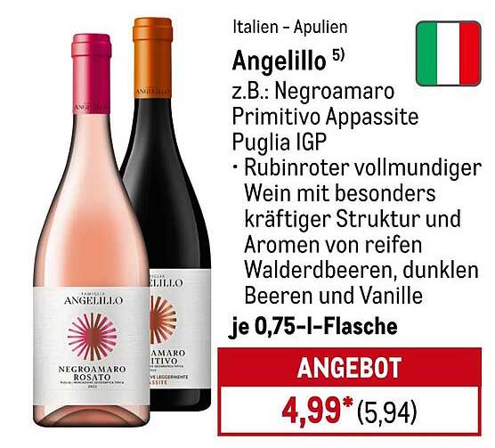 Angelillo Negroamaro Primitivo