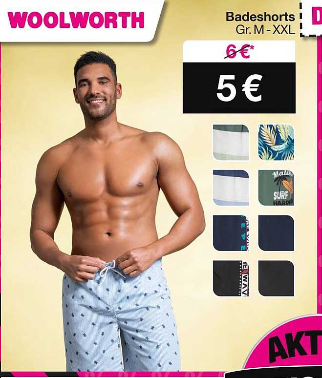 Badeshorts in verschiedenen Größen (M - XXL)