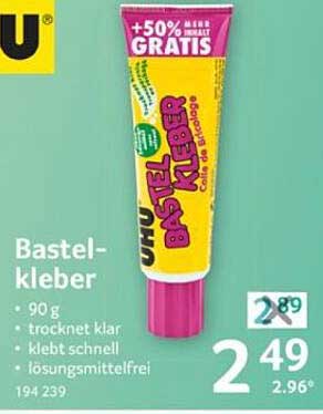 Bastelkleister 90 g - UHU