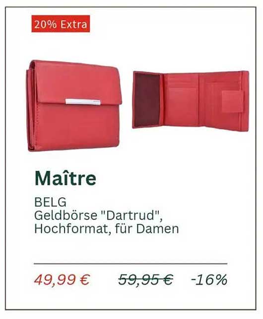BELG Geldbörse 'Dartrud', Hochformat, für Damen