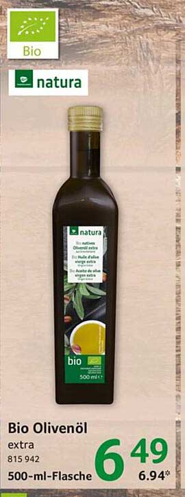 Bio Olivenöl extra 500 ml
