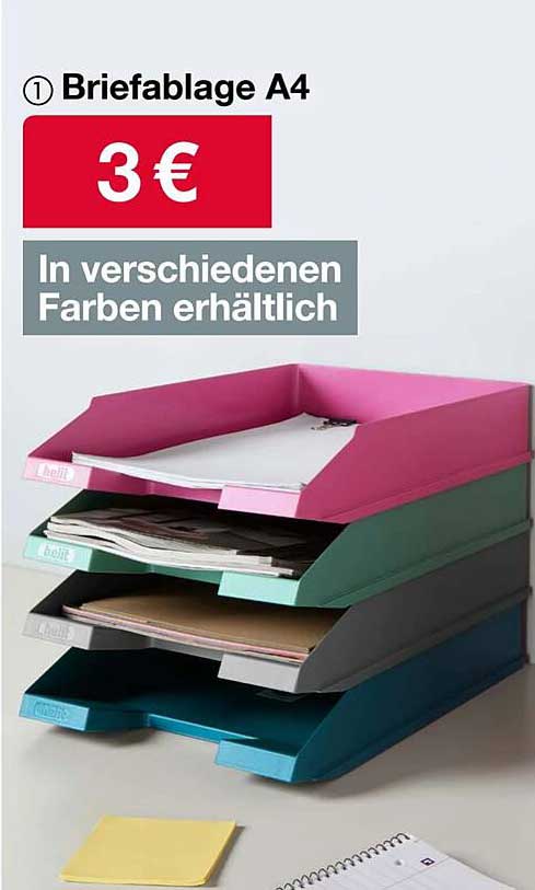 Briefablage A4