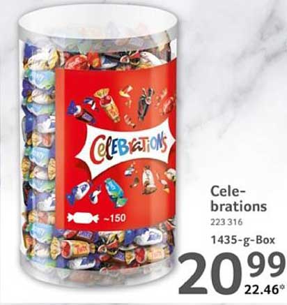 Celebrations Pralinen 1435-g-Box