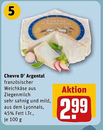 Chevre D' Argental - französischer Weichkäse aus Ziegenmilch